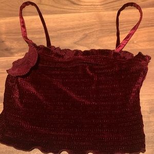 Wild Fable Velvet top